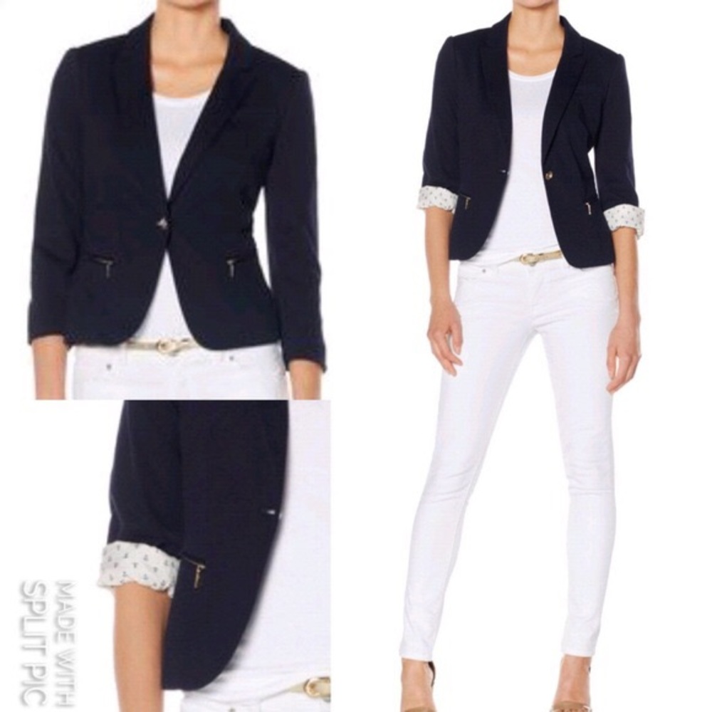 The Limited OBR navy blazer size x-small
